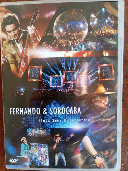 DVD concerto Fernando e sorocaba música forró brasileiro