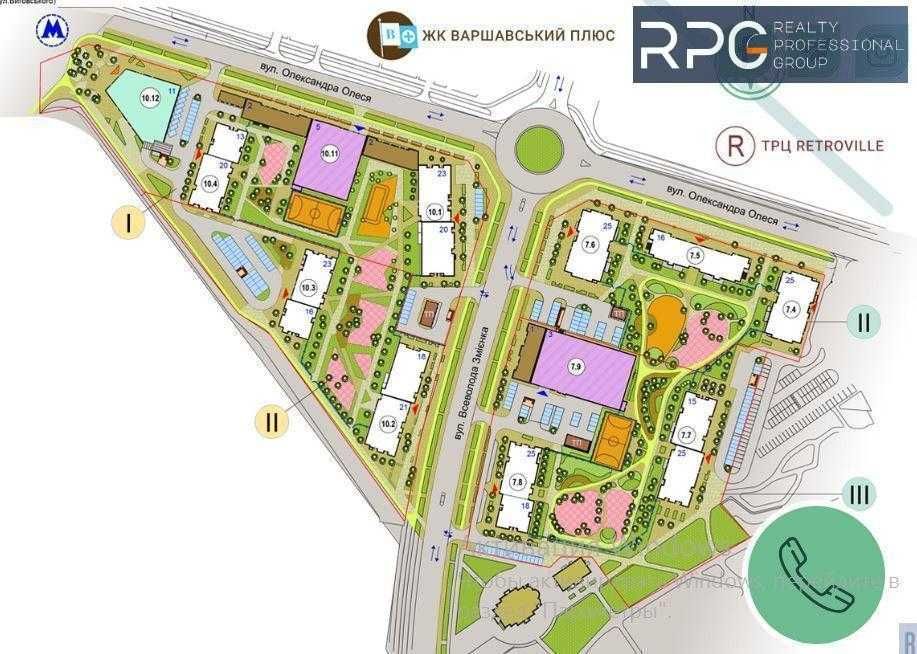 ЖК Варшавский-3.
Продается 1к. квартира, дом 10.4, 1С3.
