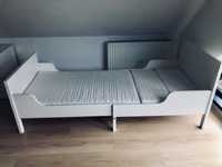 Łóżko Ikea Sundvik -rama+stelarz+materace regulacja długości - Komplet
