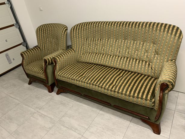 Komplet mebli wypoczynkowych Sofa + fotele LUDWIK