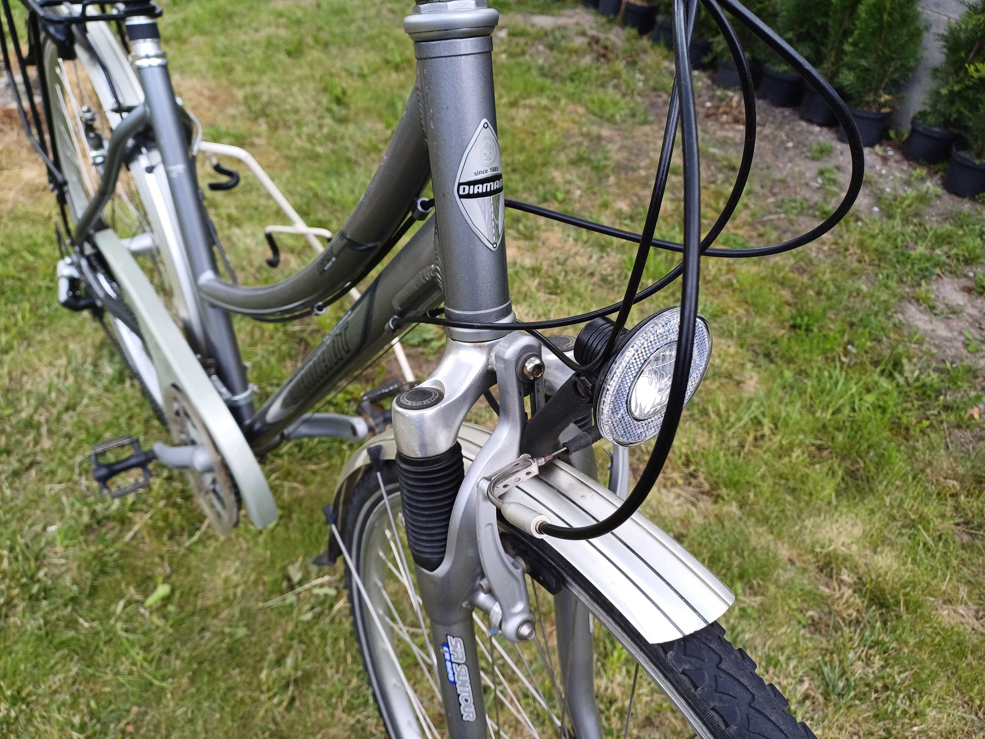Rower Miejski Trekkingowy DIAMANT TAPER Koła 28 cali Rama Alu 48 cm