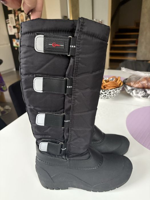 Buty zimowe do jazdy konnej