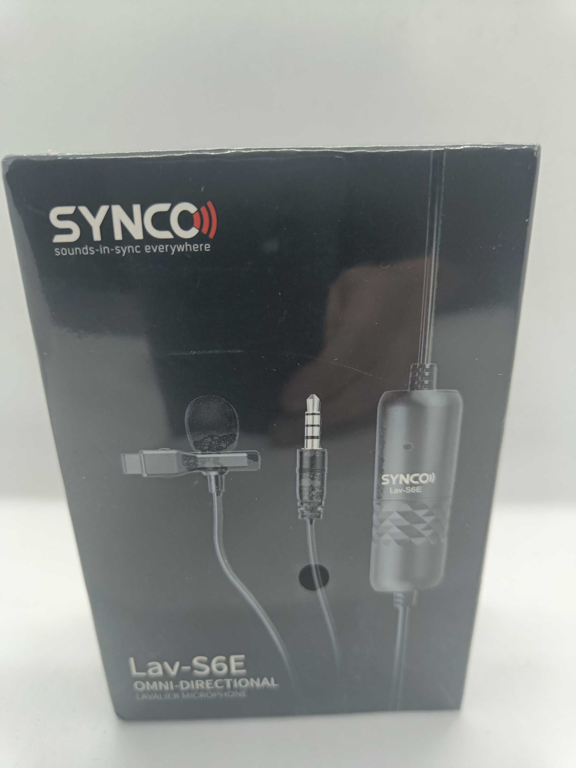 Микрофон петличный/ для смартфонов Synco Lav-S6E
