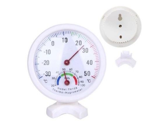 Термометр - гигрометр (измеритель влажности) механический стрелочный