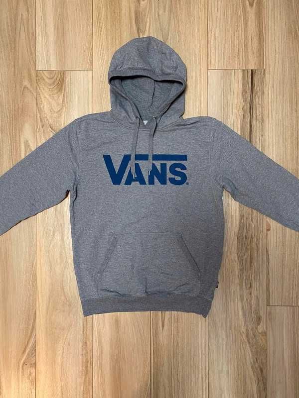 Męska szara bluza z kapturem Vans