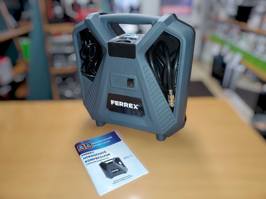 Sprężarka walizkowa ferrex 8bar 180l/min Nowa Gwarancja Sklep