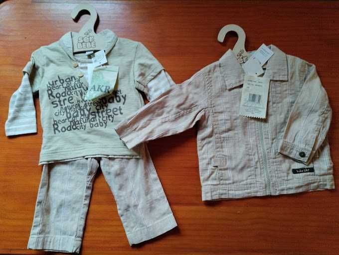 16 peças roupa menino tam. 6 meses