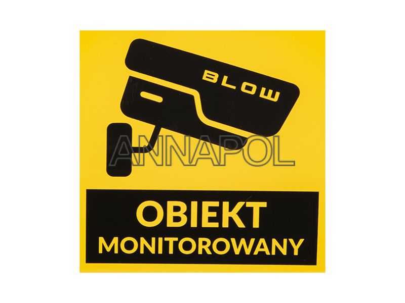 Atrapa  Kamery PRZEMYSŁOWEJ KOPUŁKA LED + naklejka monitoring
