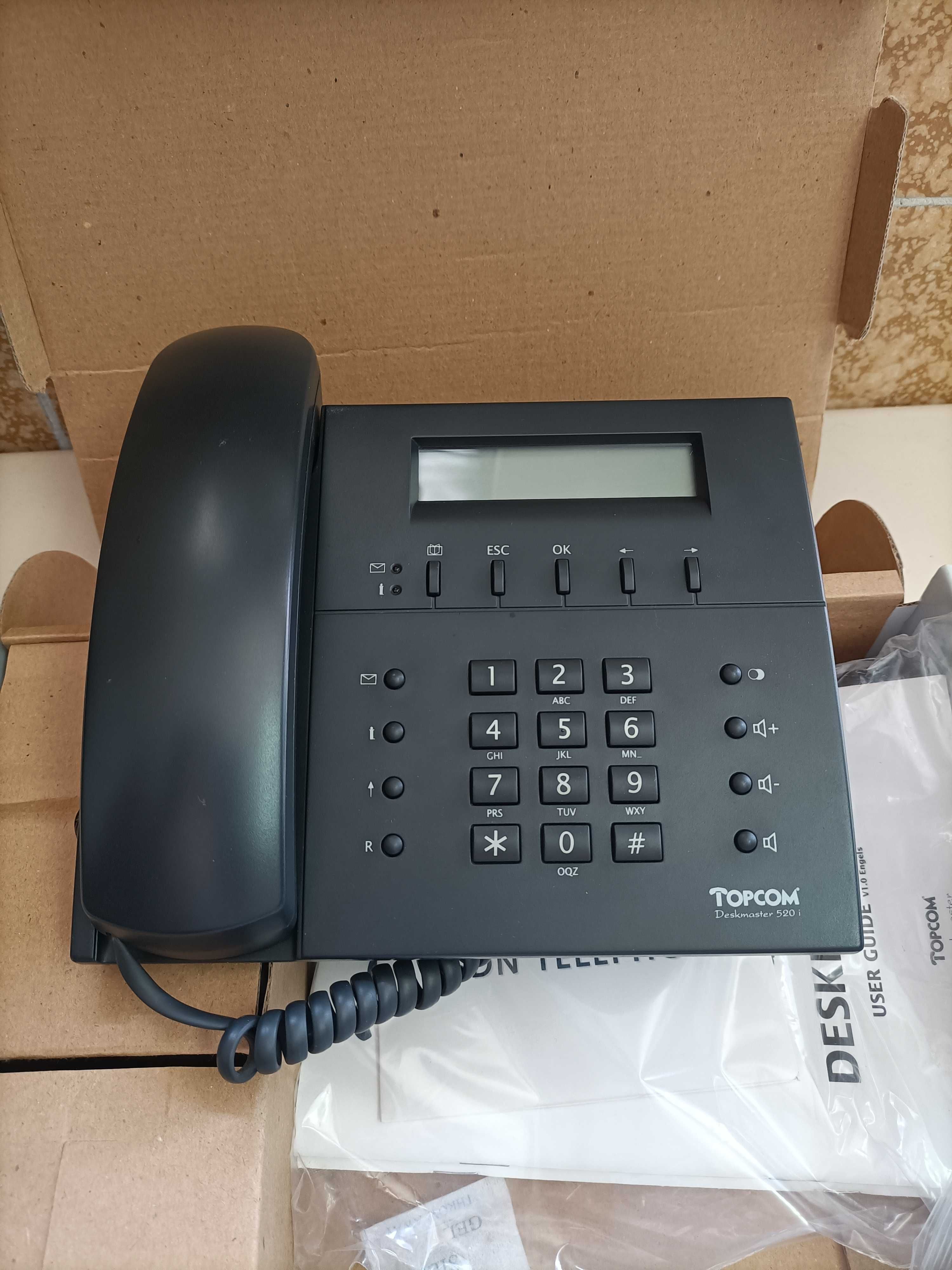 Telefone ISDN RDIS Topcom Deskmaster 520i como novo
