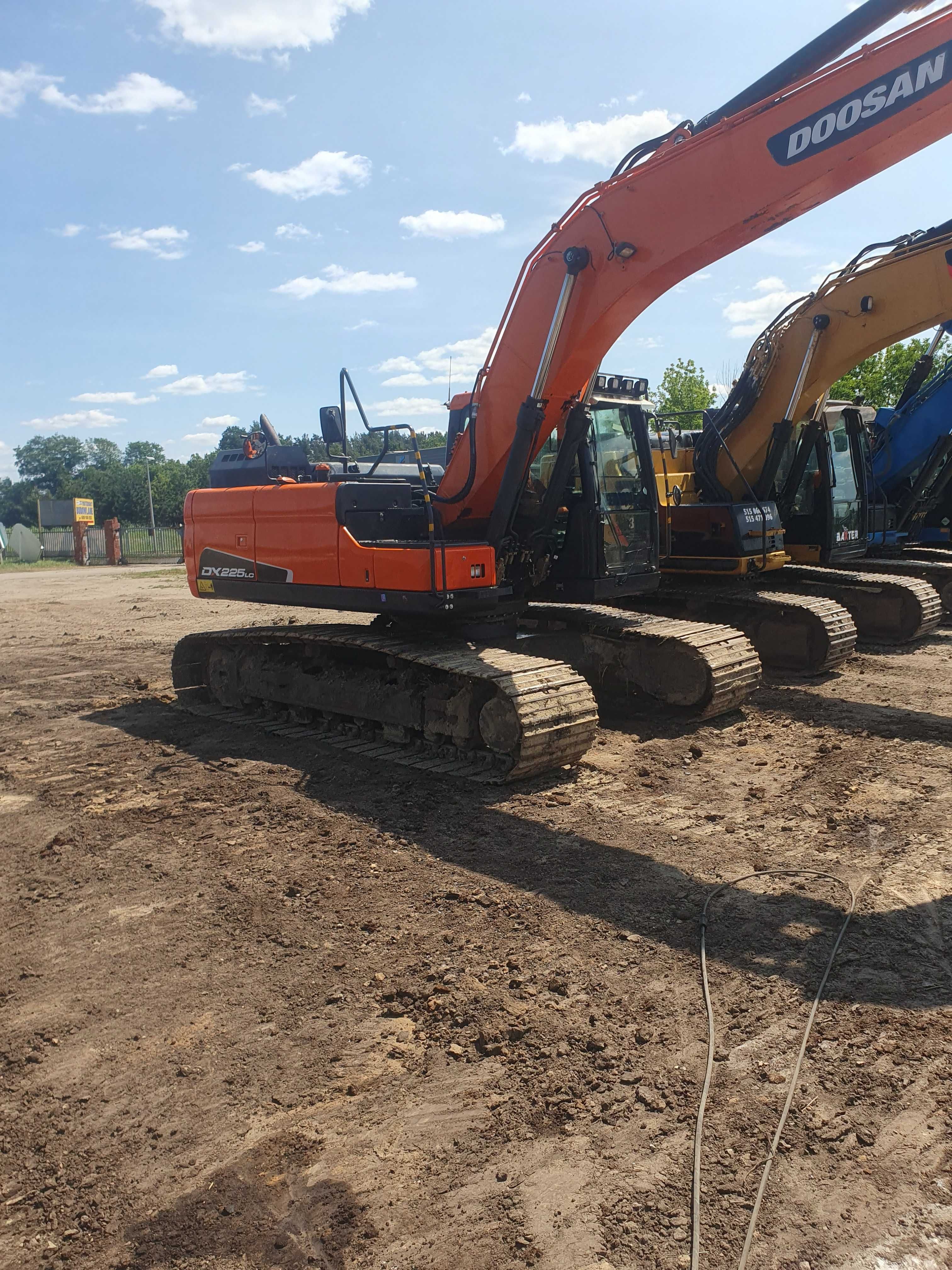 Doosan 225 Rok pr.2019 ŁADNY Stan Błotniak  klepka 80cm