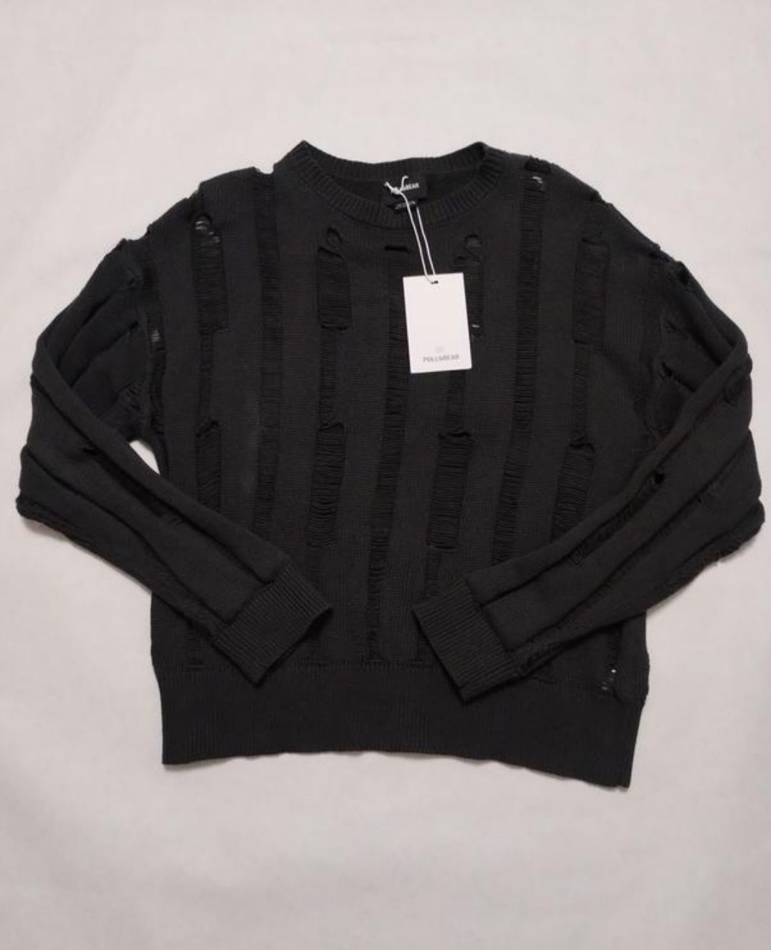 Светр кофта рвана Pull and Bear