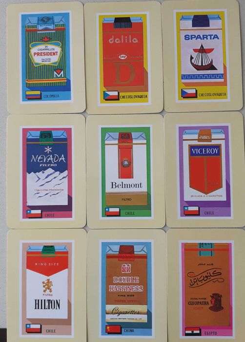 Calendários bolso - Tabacos do Mundo