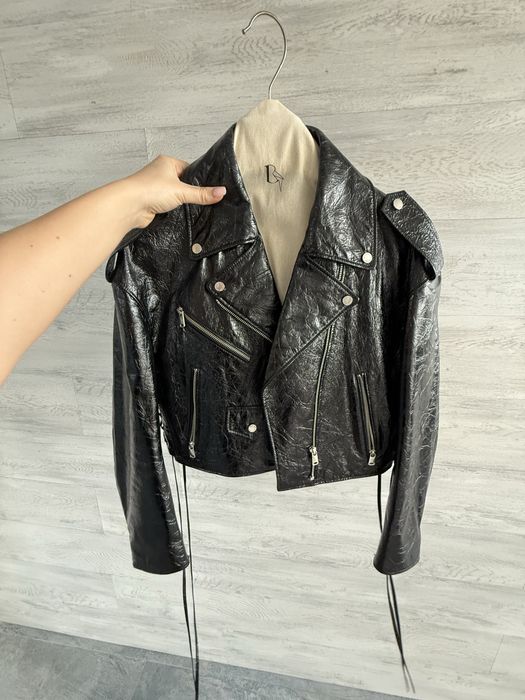 Bazhane куртка лаковая кожа