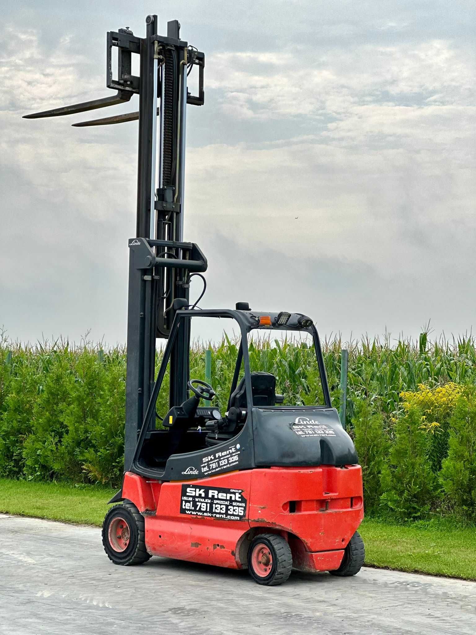 Wózek Widłowy Widlak Linde E30 Toyota Jungheinrich Heli  NOWE BATERIE