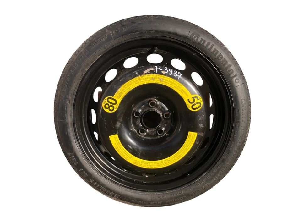 Koło Zapasowe Dojazdowe 125/70 R18 5x100 57,1 MM ET 38 Audi A3 8L TT Vw Golf IV Seat Skoda - Gwarancja Wysyłka