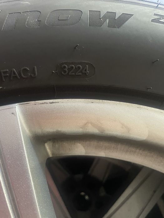 Колеса в зборі 235 55 R17 Диски 5/112  Шини 2024 року Зима!
