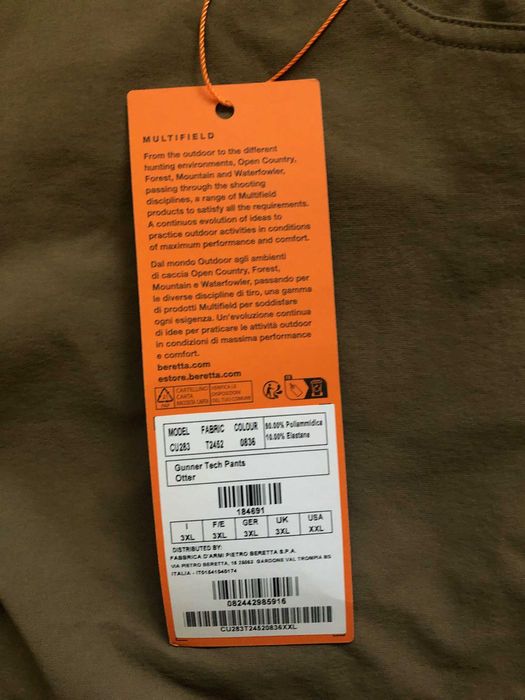 Beretta Gunner Tech Pants