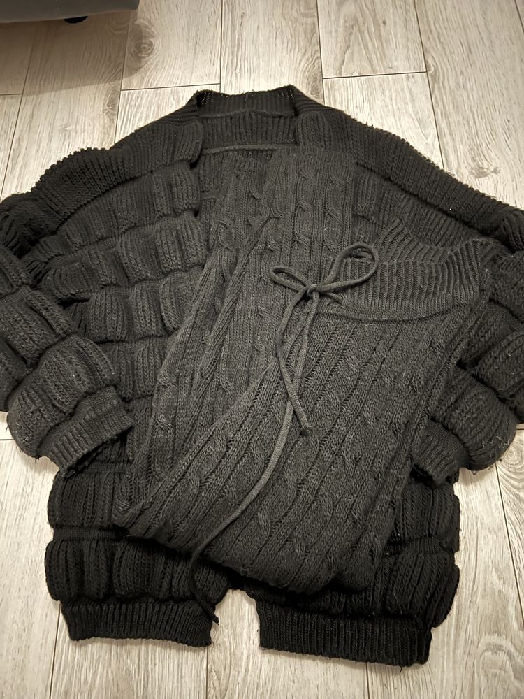 Komplet Sweter kardigan i Legginsy XS-M