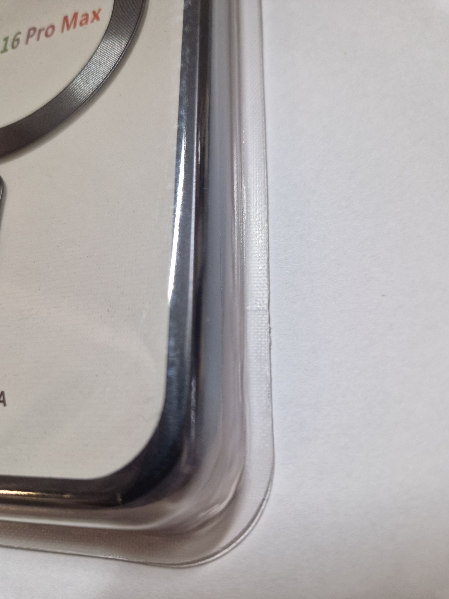 Metallic Magsafe Case do Iphone 16 Pro Max Czarny