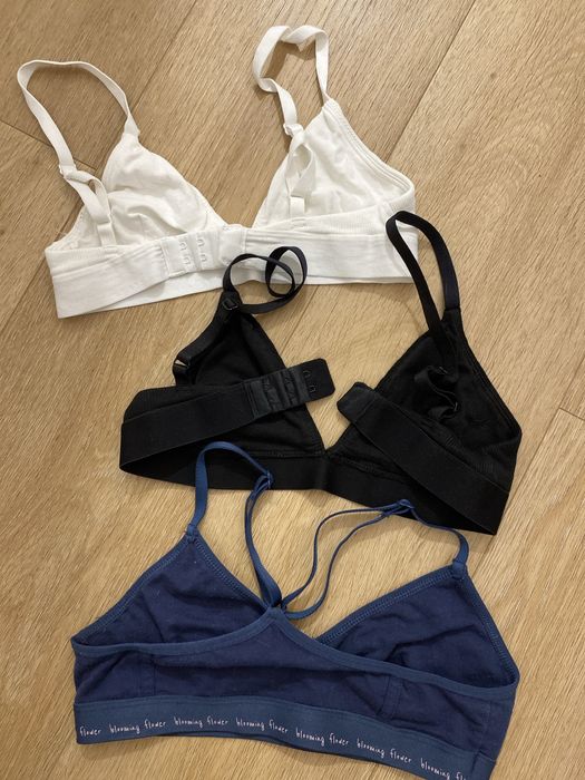 Staniki topy sportowe, pierwszy stanik, rozmiar A