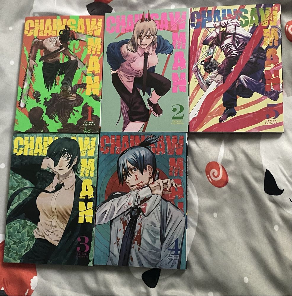 Chainsaw Man mangi 1-5