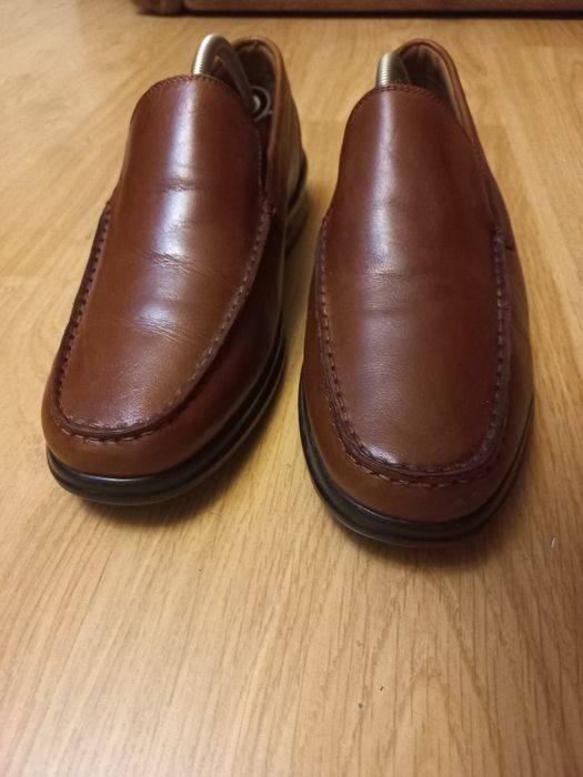 Мужские кожаные туфли PAVERS 43 p.