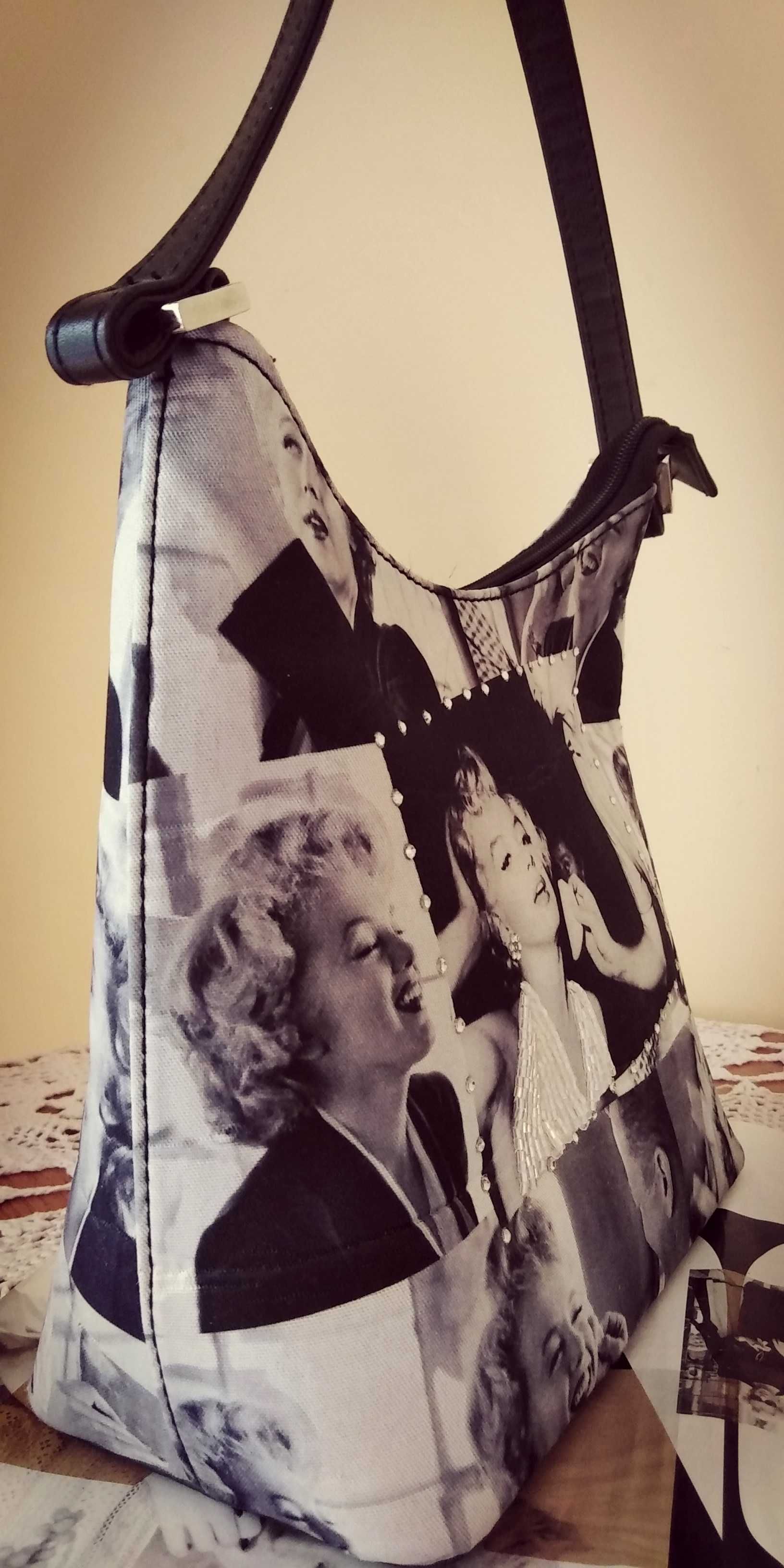 torebka do ręki/na ramię dla fanów #MarilynMonroe, #vintage unikat