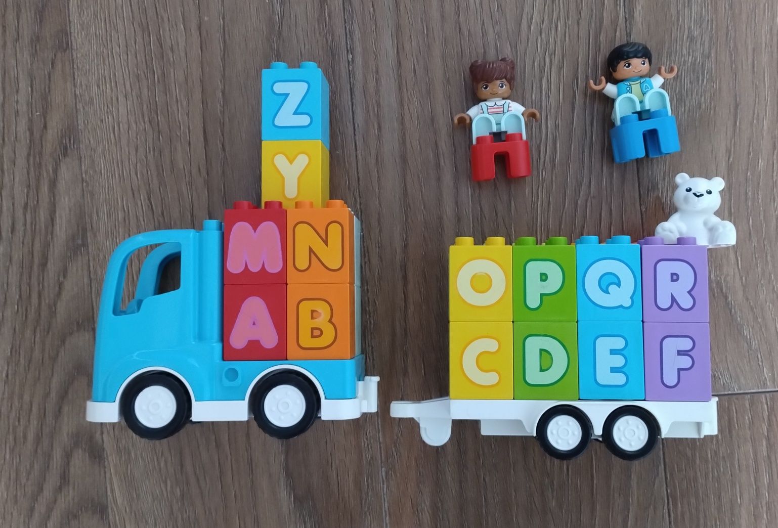 LEGO Duplo ciężarówka z alfabetem