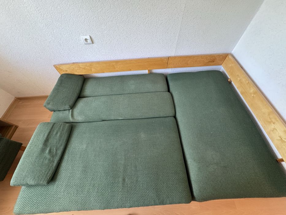 Narożnik zielony PRL