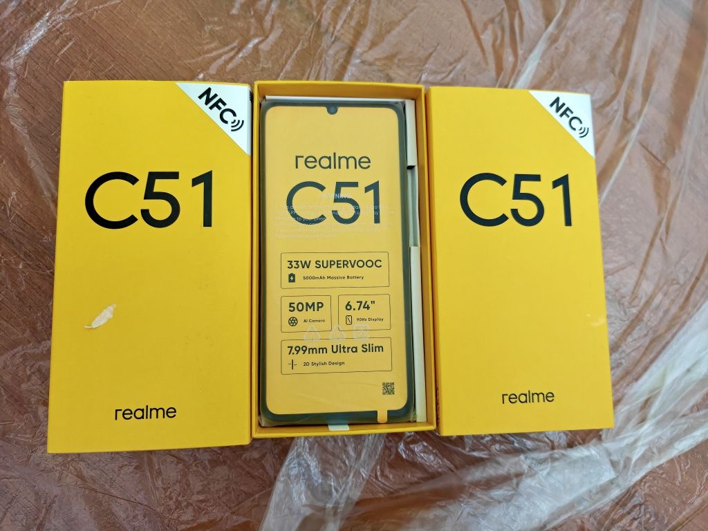 ‼️Realme C51 128Gb‼️НОВІ Повні комплекти‼️
