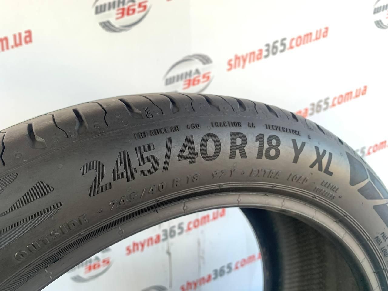 шини бу літо 245/40 r18 continental ecocontact 6 4mm