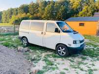 Volkswagen Transporter Doinwestowany VW T4: szyberdach, alufelgi, obrotowy fotel