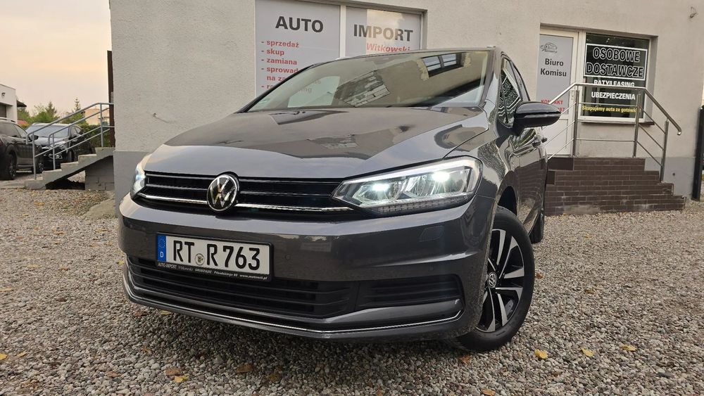 Volkswagen Touran 2,0 TDI 150 KM NAVI Full LED automat 7 osób OPŁACONY