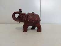 Figurka bordowy słoń Indie
