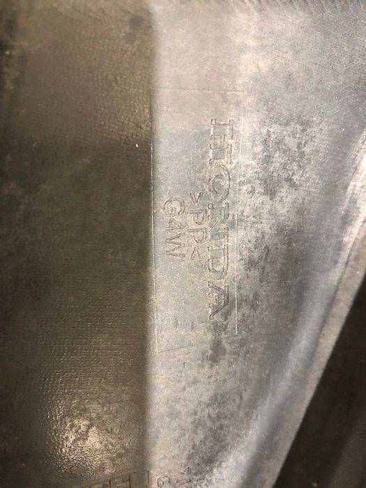 Бампер задний Honda Civic 9 ХЕТЧБЕК ( 2015 - 2017 г.) спойлер диффузор