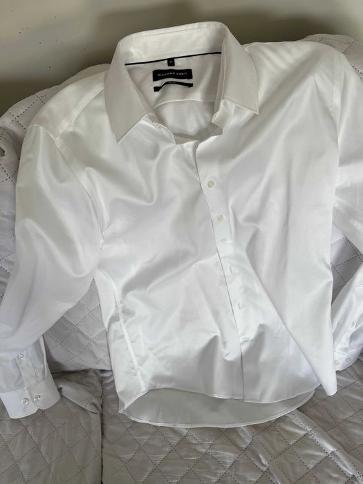 Biała koszula wizytowa Giacomo Conti