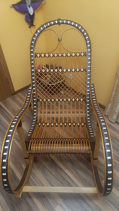 Крісло качалка Ротанг
