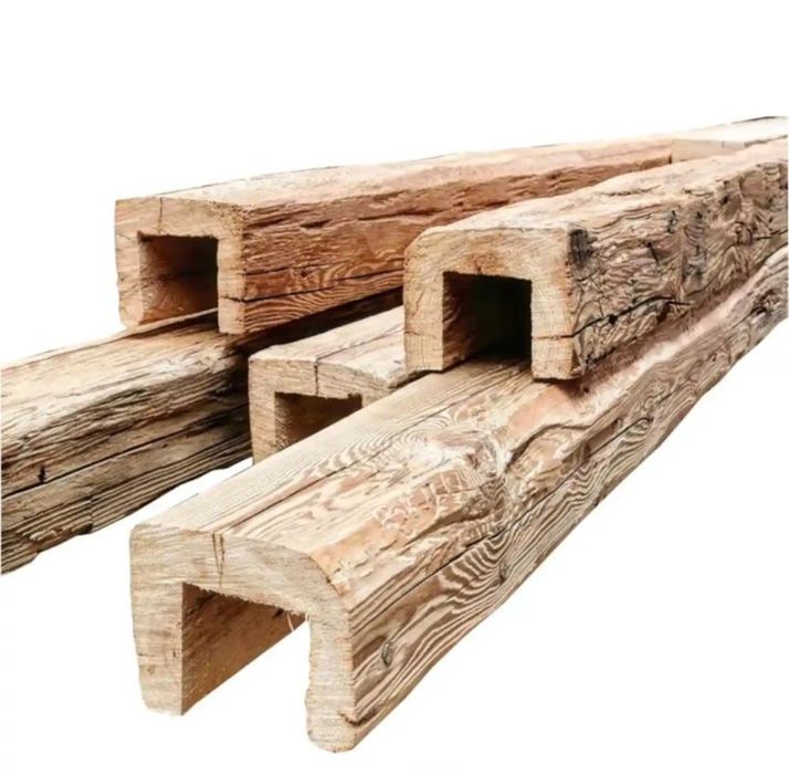 Пустотілі фальш-балки з натурального дерева Легкі та міцні дуб та хвоя