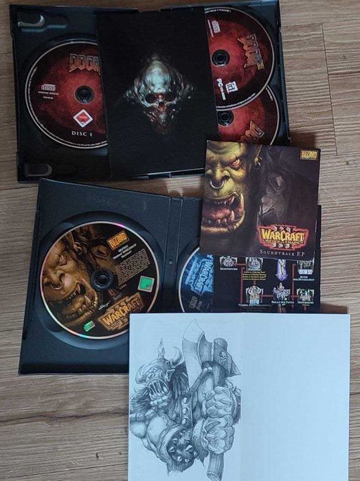 Продам игры на PC/ПК Warcraft 3, Doom 3, Call of Duty, Dishonored