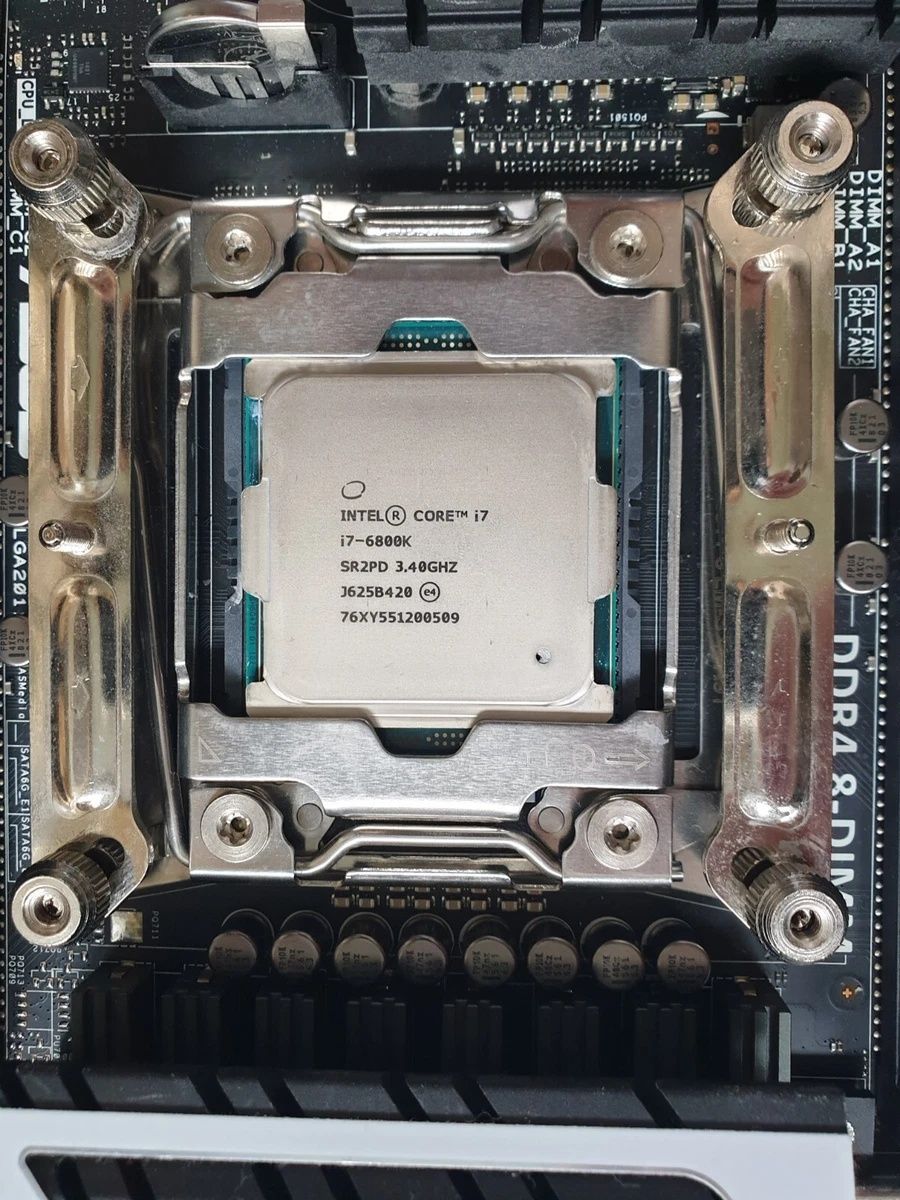 Комплект материнская плата Asus X99-S + i7 6800K + 16GB DDR4