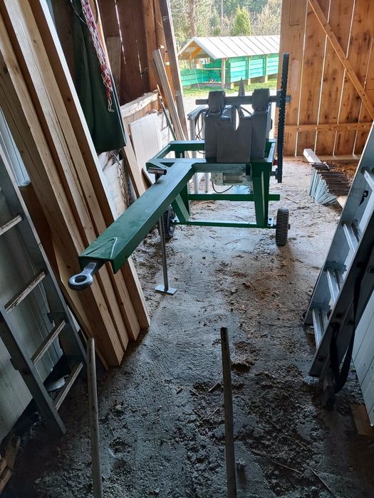 Elektryczny rębak łuparka do drzewa 2.2kw