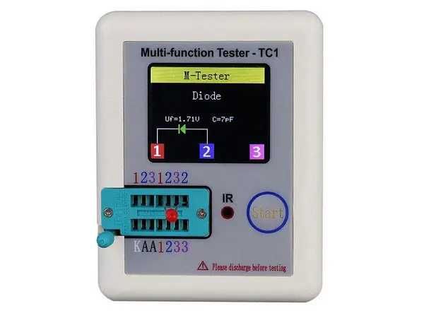 Esr метр, esr tester LCR-TC1, транзистор тестер LCR-T7