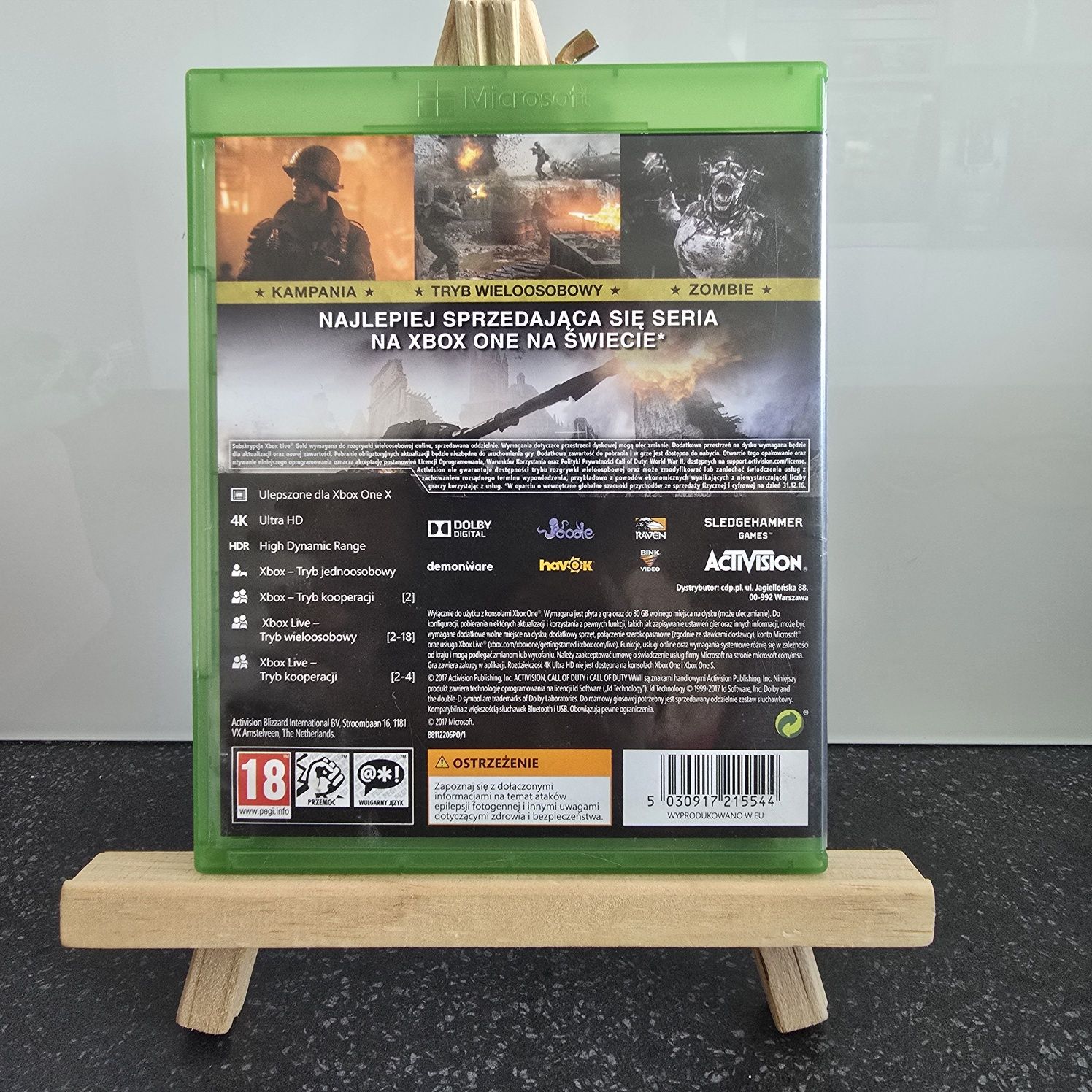 Call of Duty WW2 Xbox one wersja PL