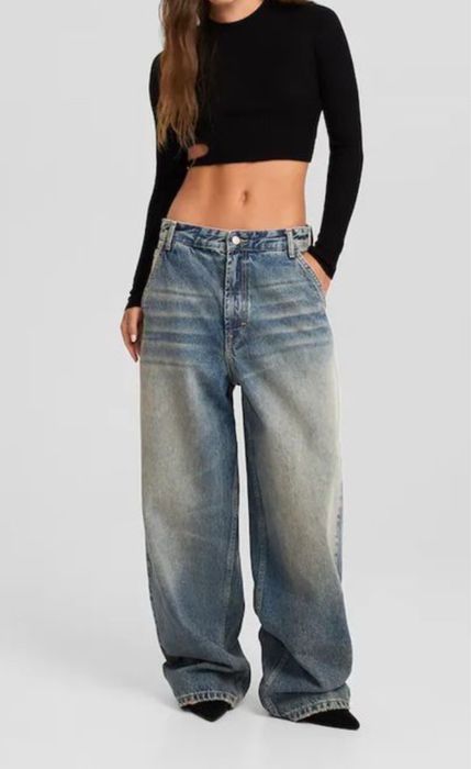 джинси bershka skater