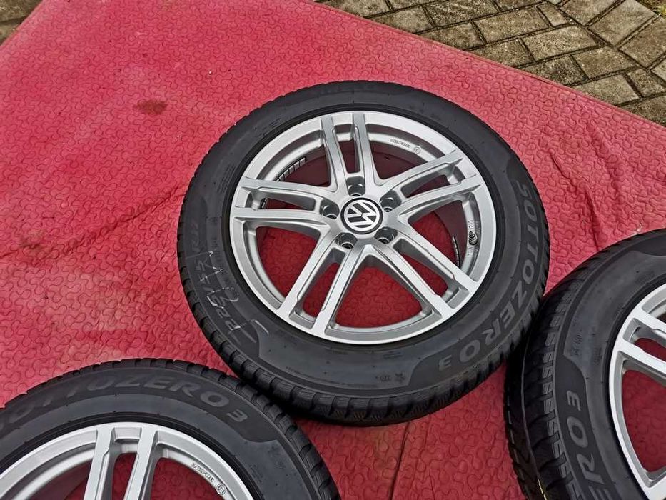 KOŁA zima 17' VW TIGUAN T-Roc - ET40 - 5x112 - 225/55/17 Pirelli