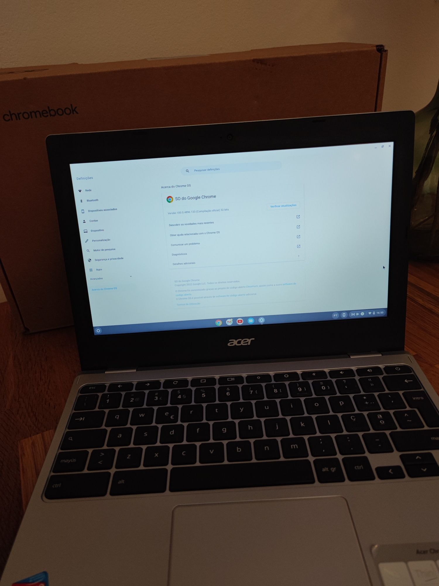 Chromebook Acer 311 novo