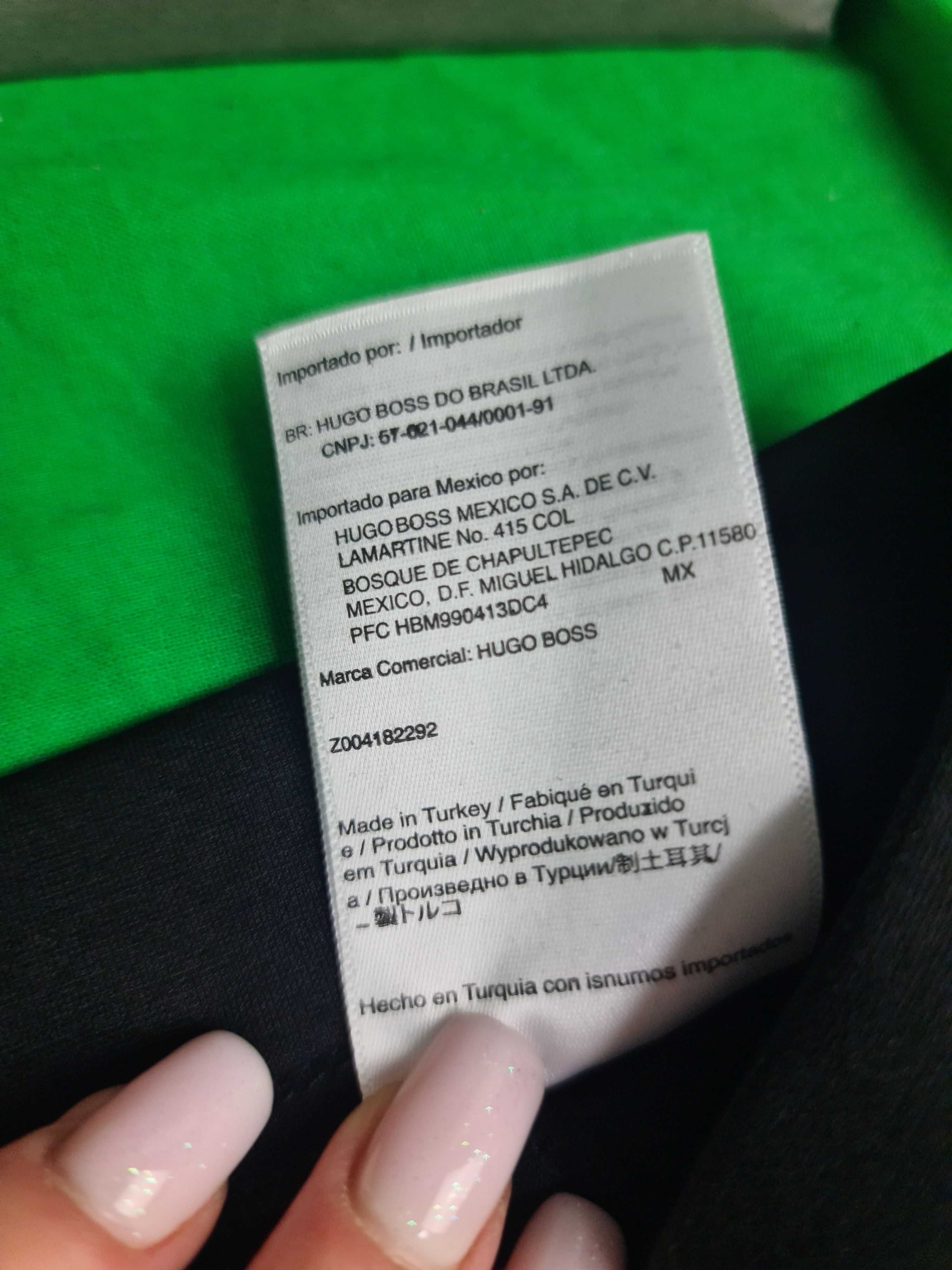 Legginsy damskie czarne hugo boss spodnie