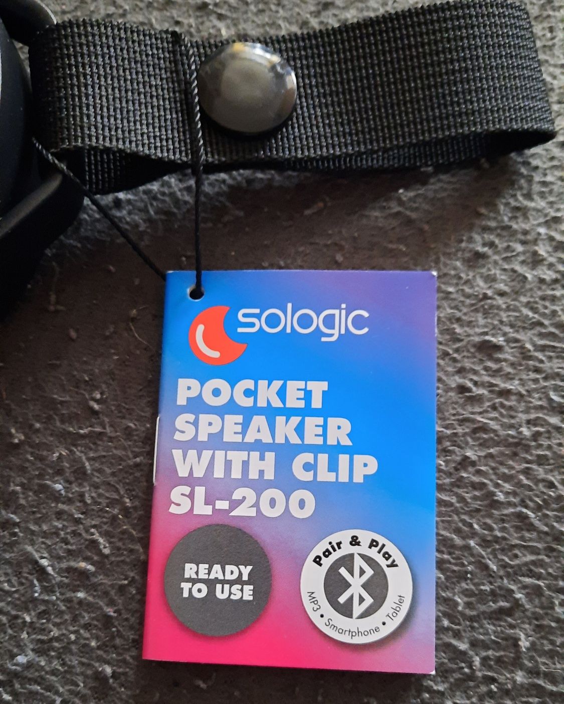 Głośnik kieszonkowy BLUETOOTH SOLOGIC SL-200