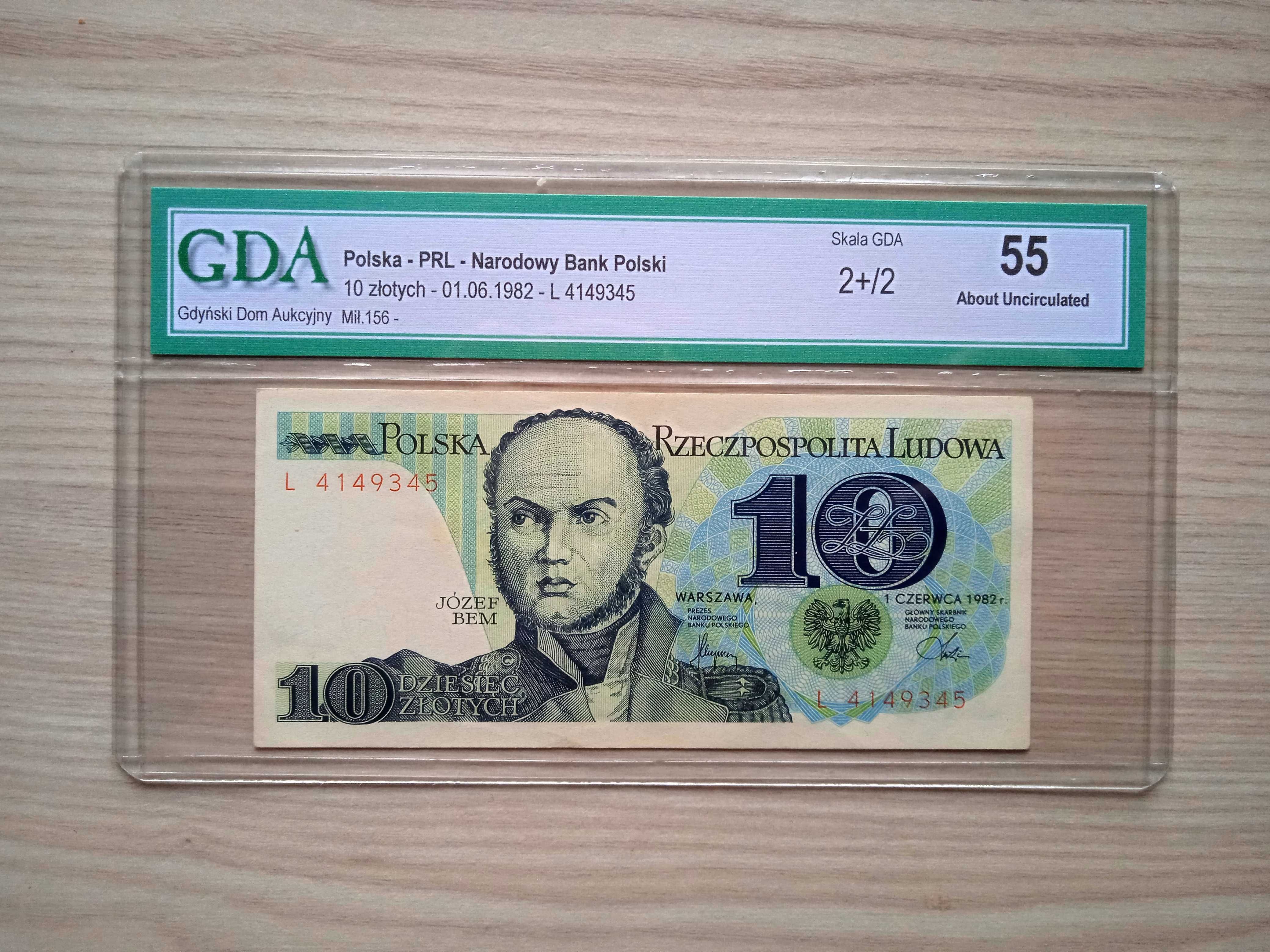 10 zł 1982  L  GDA  55