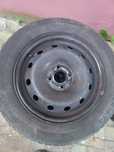 Opony kola continental 2szt i firelli 2szt z felgami 185/65 15r